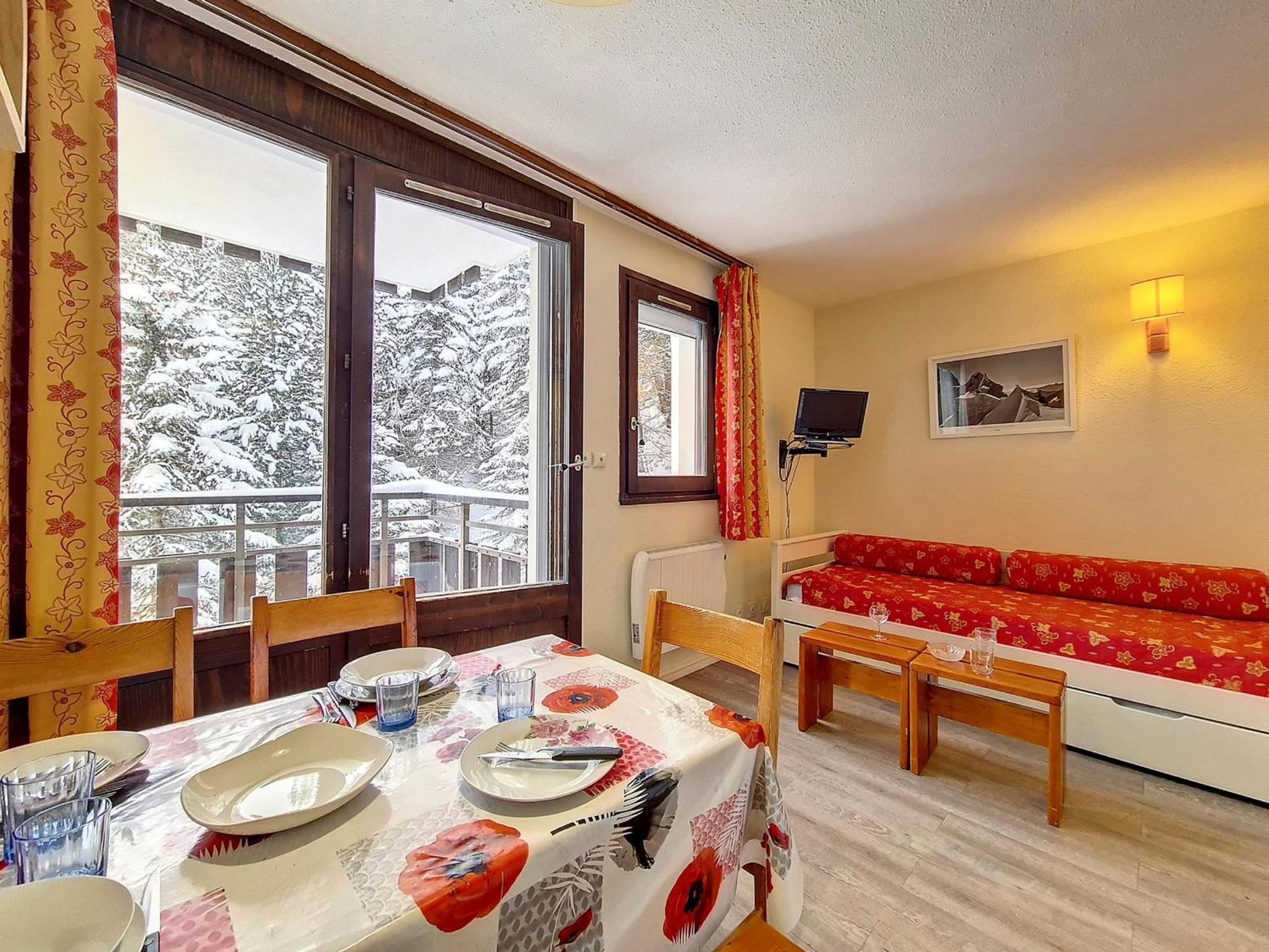 סן-מרטין-דה-בלוויל Studio Cosy Au Pied Des Pistes Avec Balcon A 24 Rue Du Panorama, Les Belleville - Fr-1-344-884 מראה חיצוני תמונה